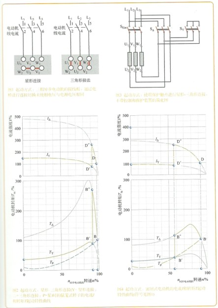 星角降压启动基本原理原理图