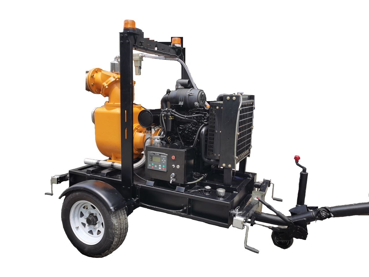 防洪排水管道挪动泵车用哪一种泵方便使用省劲